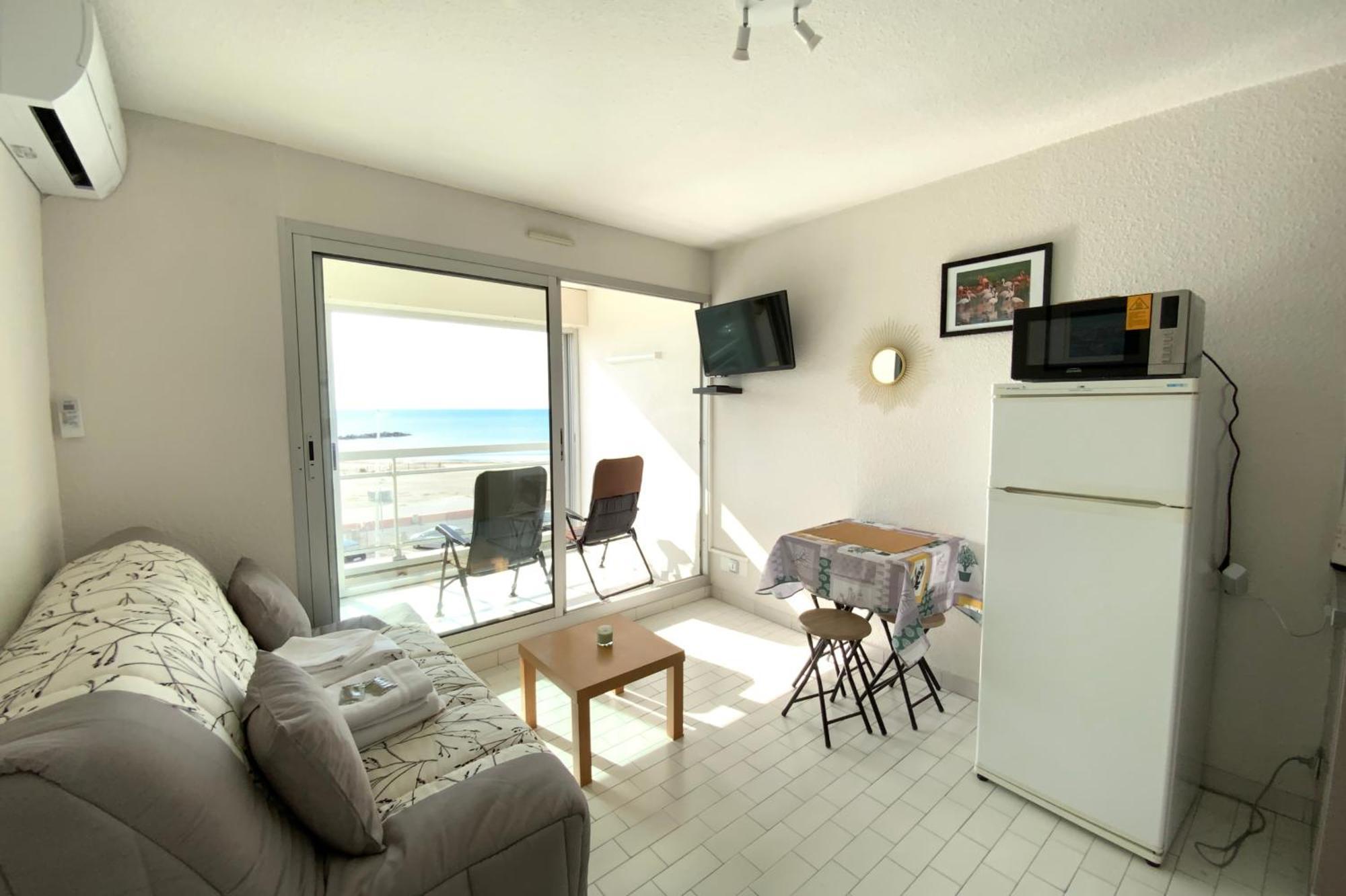 Groomi Le Cap D'Or- Beachfront With Air Conditioning! Palavas-les-Flots Buitenkant foto